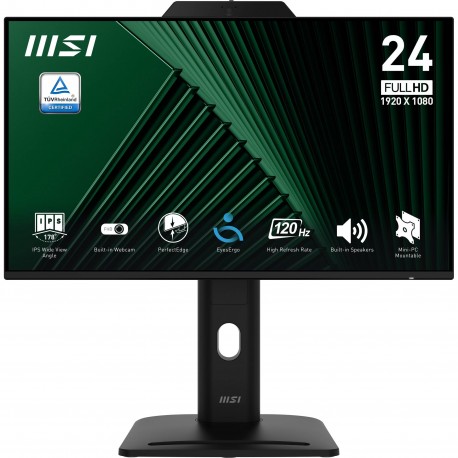 MSI Pro MP242PMG 23.8'' 1920 x 1080 Full HD LCD Negro - 9S6-3PD89T-001