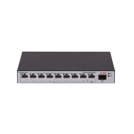 H3C LS-1600V2-10P-GL switch Gestionado Gigabit Ethernet (10/100/1000) Negro, Gris