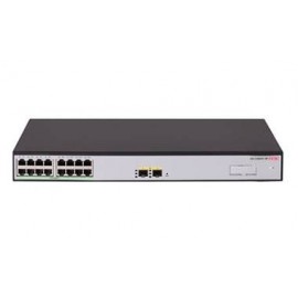 H3C LS-1600V2-18P-GL switch Gestionado Gigabit Ethernet (10/100/1000) Gris, Negro