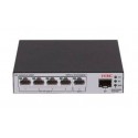 H3C LS-1600V2-6P-HPWR-GL switch Gestionado L2 Gigabit Ethernet (10/100/1000) Energía sobre Ethernet (PoE) Gris, Negro