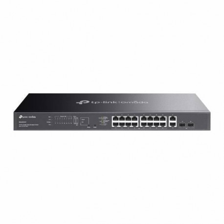 TP-Link ES220GMP switch Gestionado Gigabit Ethernet (10/100/1000) Energía sobre Ethernet (PoE) Negro