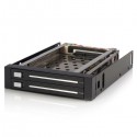 StarTech.com Rack Backplane de 2 Discos Duros HDD SATA 2,5''