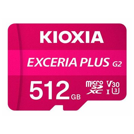 Kioxia LMPL2M512GG2 memoria flash 512 GB MicroSDXC UHS-I Clase 10