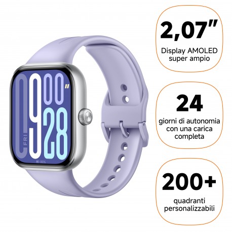 Xiaomi Watch 5 5,26 cm (2.07'') AMOLED Digital 432 x 514 Pixeles Pantalla táctil Púrpura