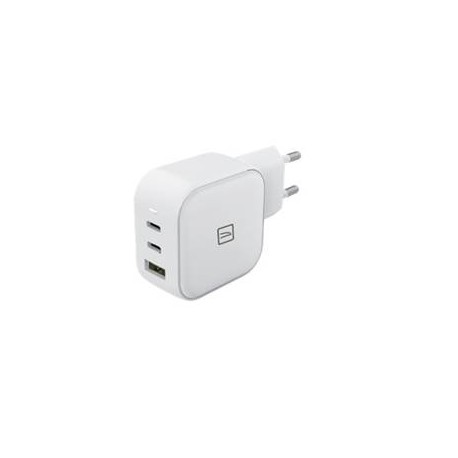 Tucano Cargador universal 65 W 1x USB A + 2 x USB C Blanco - ma-gan65p-eu-w