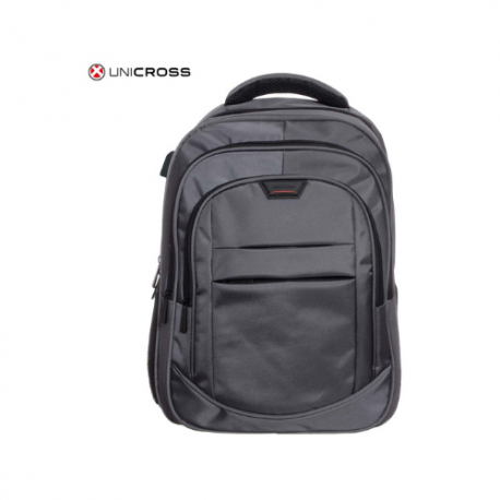 MOCHILA PORTATIL UNICROSS TRACK GRIS - 62.3652.2