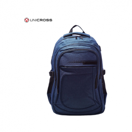 MOCHILA PORTATIL UNICROSS PULSE 18.5  AZUL