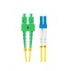 Lanberg FO-LUSA-SD11-0020-YE Cable de fibra óptica e InfiniBand 2 m SC LC LC/SC Amarillo