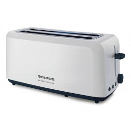 Taurus 8414234606730 tostadora 6 2 rebanada(s) 1450 W Negro, Blanco