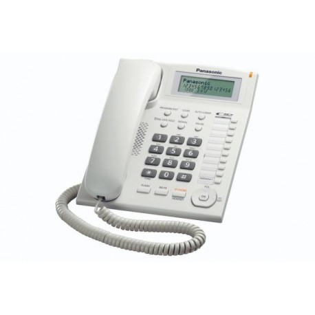 Panasonic KX-TS880 Identificador de llamadas Blanco - kx-ts880exw