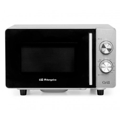 ORBEGOZO MIG2047 MICROONDAS CON GRILL 1150W 20L / SIN PLATO / INOX - 18092