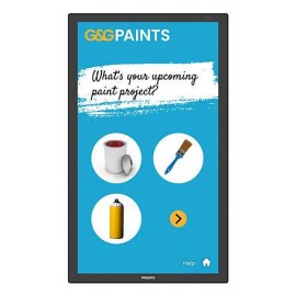 Philips 3000 series 24BDL3751T/00 Panel plano interactivo 23.8'' Full HD Negro