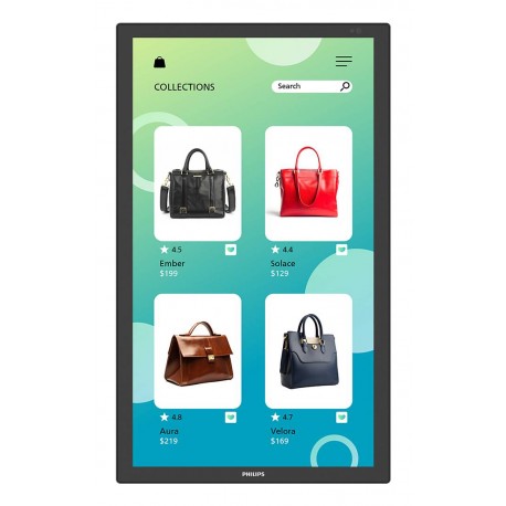 Philips 3000 series 32BDL3751T/00  Panel plano interactivo 31.5'' Full HD Negro