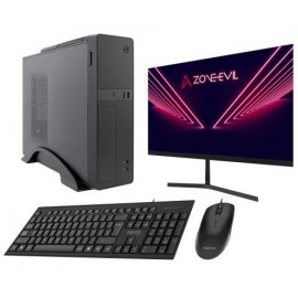 Zone Evil Core Slim Intel Core i5 14400/16GB/1TB SSD Nvme Negro + Monitor 24 Teclado y ratón - core_wspi514400_16_1tb