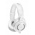 Audio-Technica ATH-M50XWH Auriculares Alámbrico Blanco
