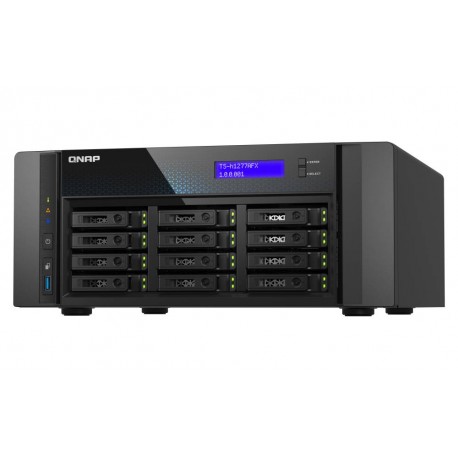 QNAP TS-H1277AFX-R7-32G NAS Torre Ryzen™ 7 32 GB Negro