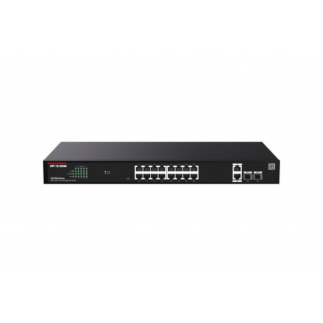 IP-COM Networks G2220P-16-250W switch Gestionado Gigabit Ethernet (10/100/1000) (PoE) Negro