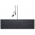 DELL KB525C teclado Oficina USB QWERTY Español Negro