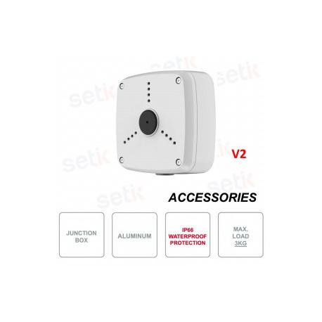 DAHUA - DH-PFA122A - WATER-PROOF JUNCTION BOX. ALUMINIUM