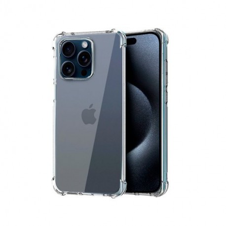 FUNDA COOL IPHONE 15 PRO TRANSPARENTE