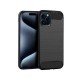 FUNDA COOL IPHONE 15 PRO CARBON NEGRO