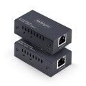 StarTech.com 4K50IC-EXTEND-HDMI Transmisor y receptor de señales AV Negro