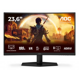 AOC G4 C24G42E 23.6'' 1920 x 1080Full HD LED Negro, Rojo