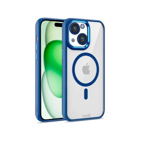 FUNDA COOL IPHONE 15 PLUS MAGNETICA AZUL - CL8434847074092