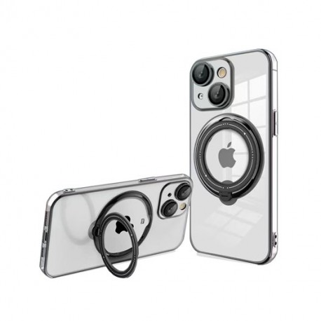 FUNDA COOL IPHONE 15 PLUS MAGNETICA RING NEGRO - CL8434847069951