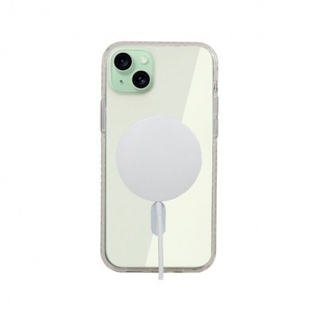 FUNDA COOL IPHONE 15 PLUS MAGNETICA TRANSPARENTE - CL8434847069203