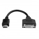 Tripp Lite P132-08N Adaptador de Cable HDMI a DVI (HDMI-M a DVI-D H) de 20.32 cm [8 Pulgadas]