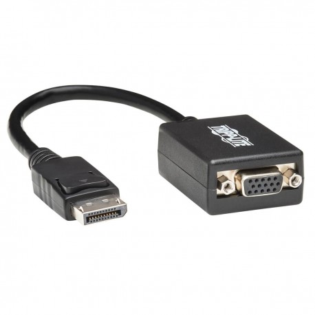 Tripp Lite P134-06N-VGA Adaptador de Cable Activo DisplayPort a VGA, 1920 x 1200 /1080P (M/H), 15.24 cm [6 Pulgadas]