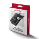 Axagon ADM2-AM USB-A 10Gbps - M.2 NVMe & SATA SSD adaptér, kabelis USB-A 10cm Negro