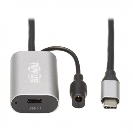 Tripp Lite U330-05M-C2C Cable de Extensión Activa USB-C - USB-C a USB-C (M/H), USB 3.1 Gen 1, Solo Datos, 5 m [16 pies]