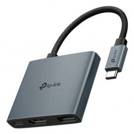 TP-Link UH3020C hub de interfaz USB Tipo C 5000 Mbit/s Gris