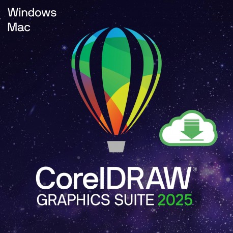 Corel CorelDRAW Graphics Suite 2025 Empresarial 1 licencia(s) Electronic License Delivery