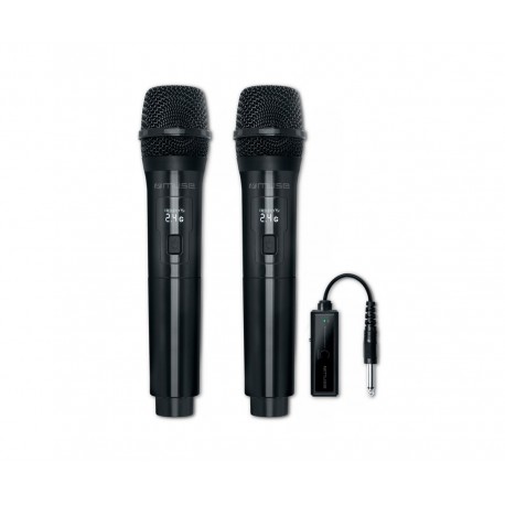 MUSE MC-50 WI NEGRO / PACK DE 2 MICRÓFONOS INALÁMBRICOS