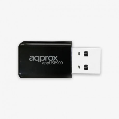 APPROX - ADAPTADOR USB - 900Mbps BT 5.4 + Wi-fi 6 - APPUSB900