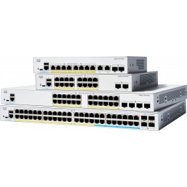 Cisco Catalyst 1300 Gestionado L2/L3 Gigabit (PoE) Gris 24 Puertos - c1300-24p-4x