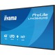 iiyama LH4364UHS-B1AG 43'' LED Wifi 4K Ultra HD Negro - LH4364UHS-B1AG