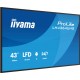 iiyama LH4364UHS-B1AG 43'' LED Wifi 4K Ultra HD Negro - LH4364UHS-B1AG