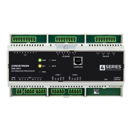 CRESTRON ELECTRONICS - CRESTRON 4-SERIES DIN RAIL CONTROL SYSTEM (DIN-AP4) 6510417