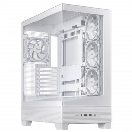 ASUS A31 Plus TG ARGB WHITE Midi Tower Blanco
