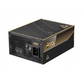 MSI MEG Ai1600T PCIE5 unidad de fuente de alimentación 1600 W 24-pin ATX ATX Negro