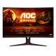 AOC G2 CQ27G2SE/BK LED display 68,6 cm (27'') 2560 x 1440 Pixeles Quad HD LCD Negro, Rojo