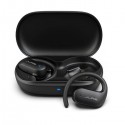 JLab Open Sport Auriculares True Wireless Stereo (TWS) Dentro de oído Llamadas/Música/Deporte/Uso diario Bluetooth Negro