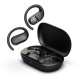 JLab Open Sport Auriculares True Wireless Stereo (TWS) Dentro de oído Llamadas/Música/Deporte/Uso diario Bluetooth Negro