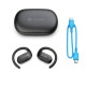JLab Open Sport Auriculares True Wireless Stereo (TWS) Dentro de oído Llamadas/Música/Deporte/Uso diario Bluetooth Negro