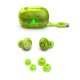 JLab Go Pop ANC Auriculares True Wireless Stereo (TWS) Dentro de oído Llamadas/Música Bluetooth Verde azulado, Transparente