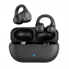 JLab Flex Auriculares Inalámbrico gancho de oreja, Dentro de oído Deportes Bluetooth Negro